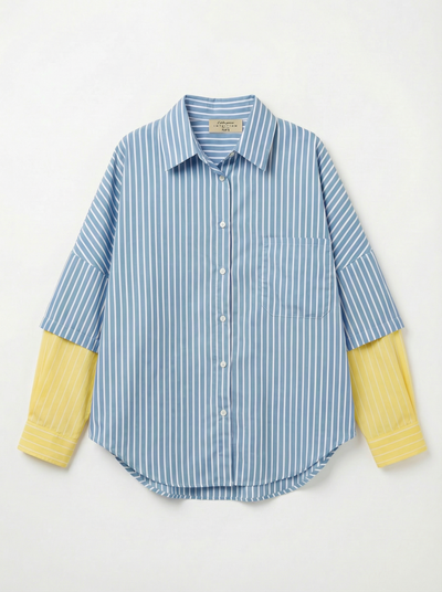 Chemise à Rayures Léonie