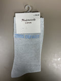 Chaussettes lurex mots ZÉRO DÉFAUT