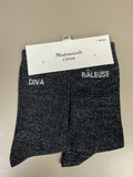 Chaussettes lurex mot DIVA RÂLEUSE