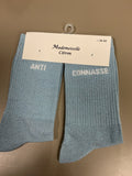 Chaussettes lurex mot ANTI CONASSE