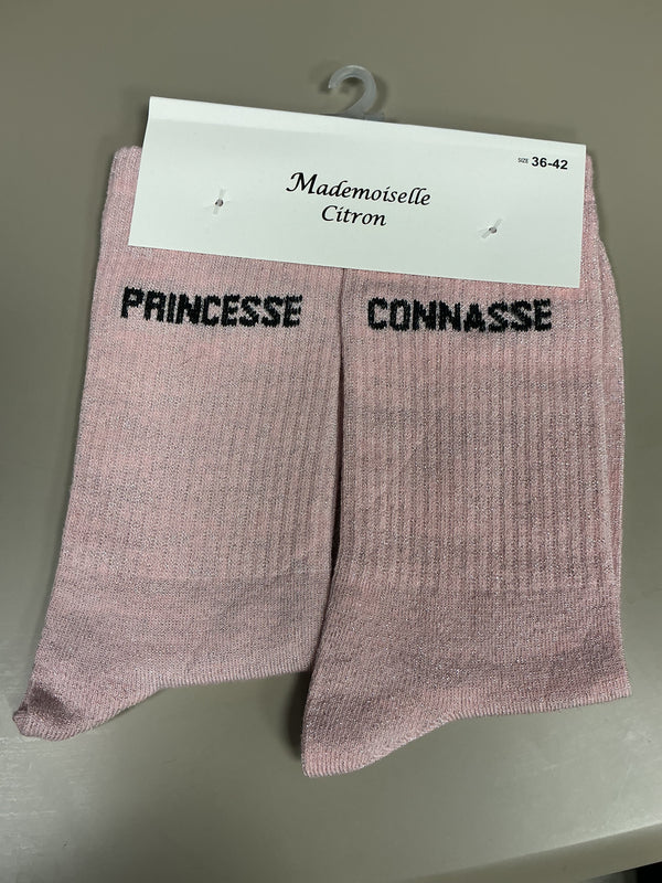 Chaussettes lurex PRINCESSE CONNASSE