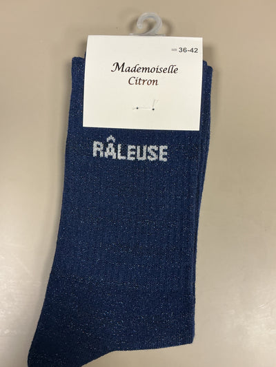 Chaussettes lurex mot RÂLEUSE