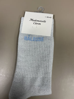 Chaussettes lurex mot RÂLEUSE