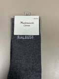 Chaussettes lurex mot RÂLEUSE