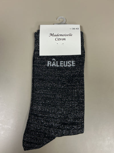Chaussettes lurex mot RÂLEUSE