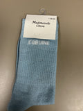 Chaussettes lurex mot COQUINE