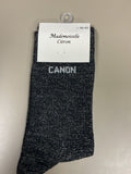 Chaussettes lurex mot CANON