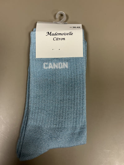 Chaussettes lurex mot CANON