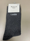 Chaussettes lurex mot CANON