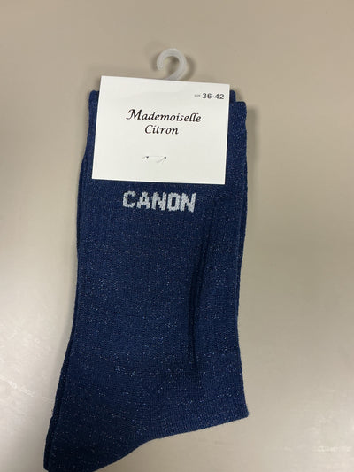 Chaussettes lurex mot CANON