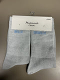 Chaussettes lurex mot BELLE REBELLE