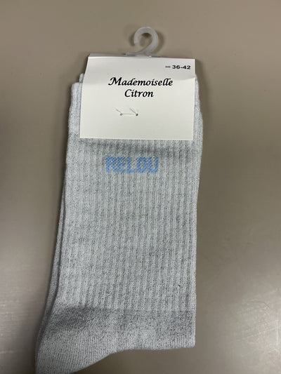 Chaussettes lurex mot RELOU