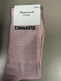 Chaussettes lurex mot CONNASSE