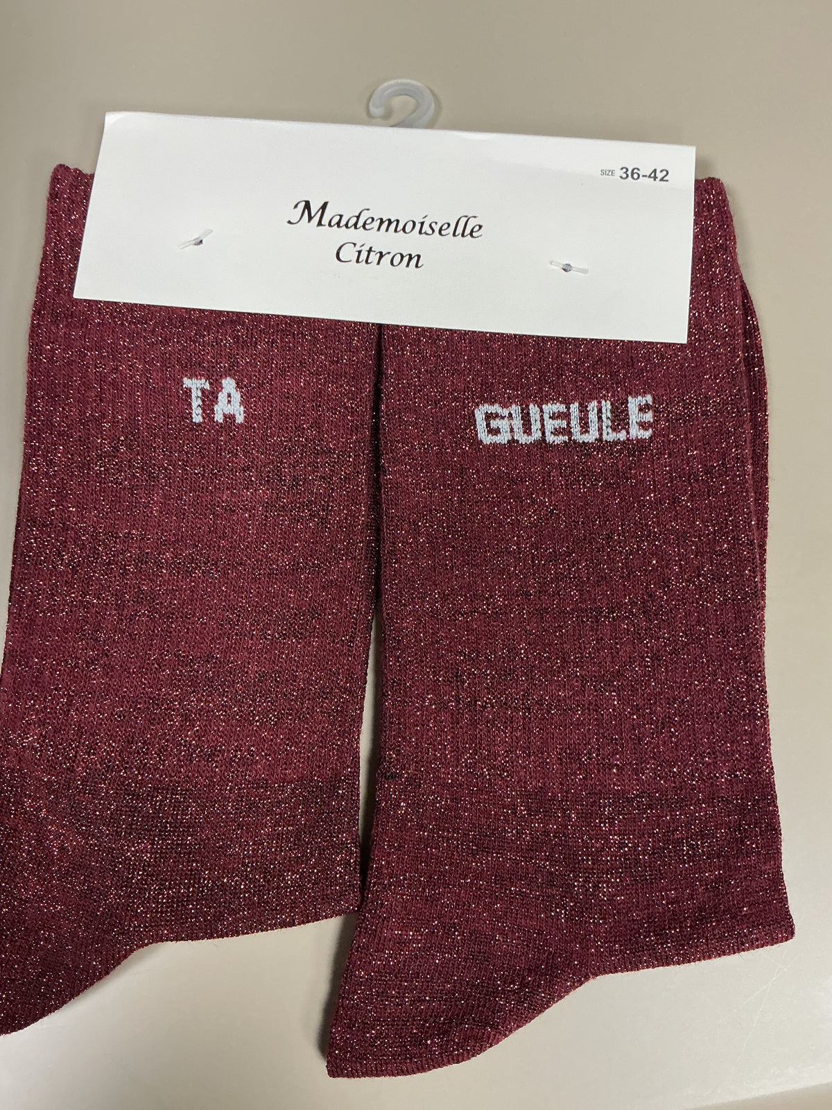 Générique Chaussettes Paillettes Ta Gueule