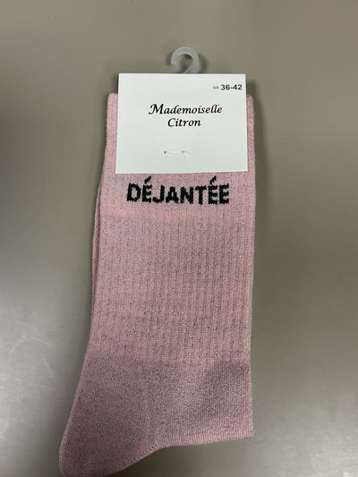 Chaussettes mot DÉJANTÉE