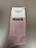 Chaussettes mot DÉJANTÉE