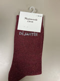 Chaussettes mot DÉJANTÉE