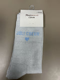 Chaussettes lurex mots JOLIE CŒUR