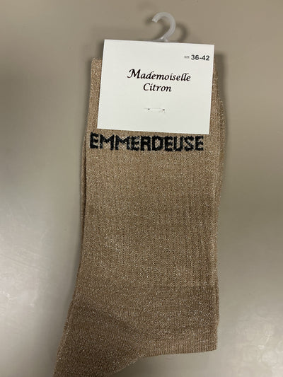 Chaussettes mot EMMERDEUSE