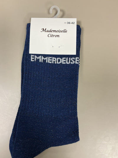 Chaussettes mot EMMERDEUSE