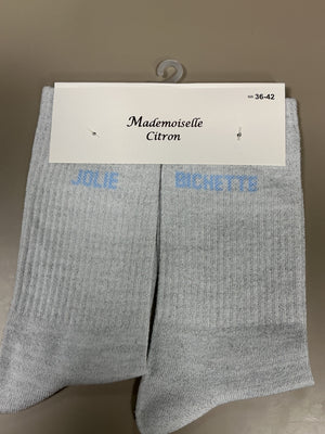 Chaussettes mots JOLIE BICHETTE