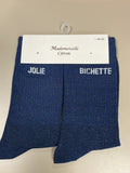 Chaussettes mots JOLIE BICHETTE