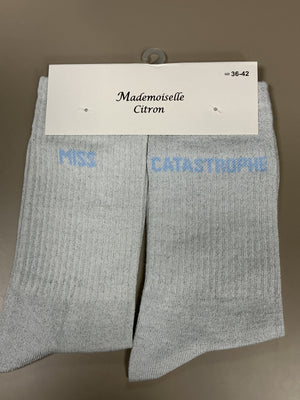 Chaussettes mots MISS CATASTROPHE