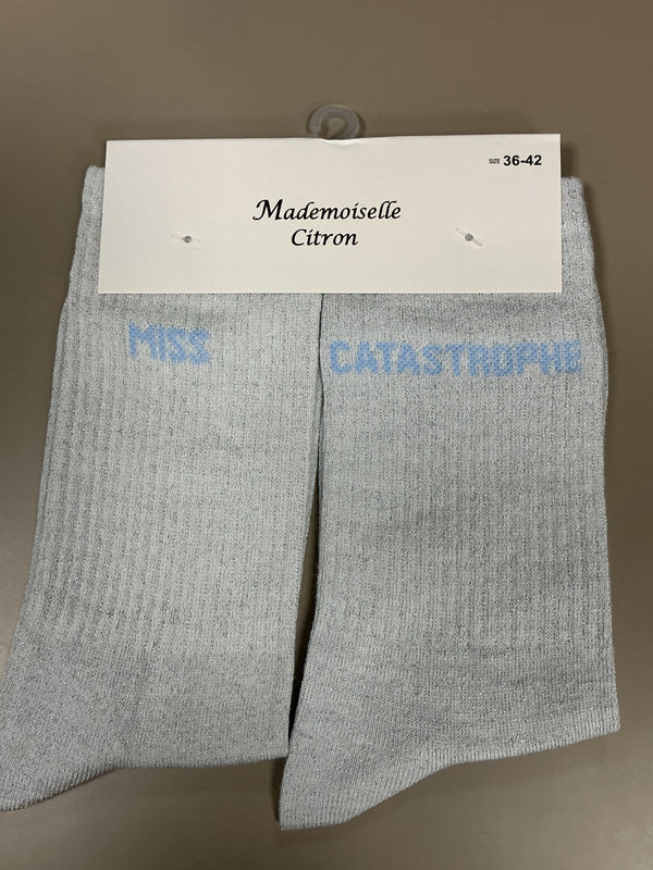 Chaussettes mots MISS CATASTROPHE