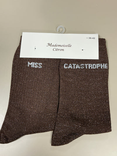 Chaussettes mots MISS CATASTROPHE