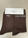 Chaussettes mots MISS CATASTROPHE