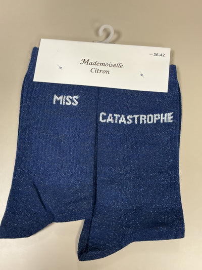 Chaussettes mots MISS CATASTROPHE