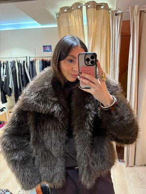 Manteau Fourrure épaisse