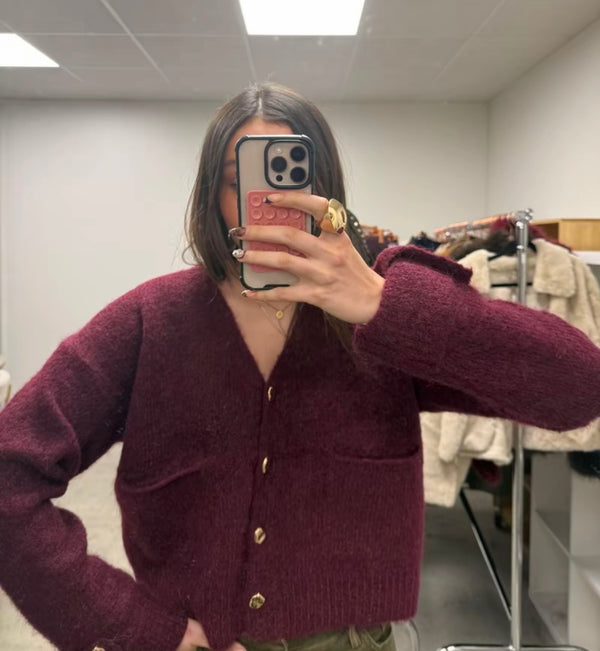 Gilet en laine tendance mode