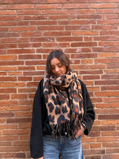 Écharpes léopard