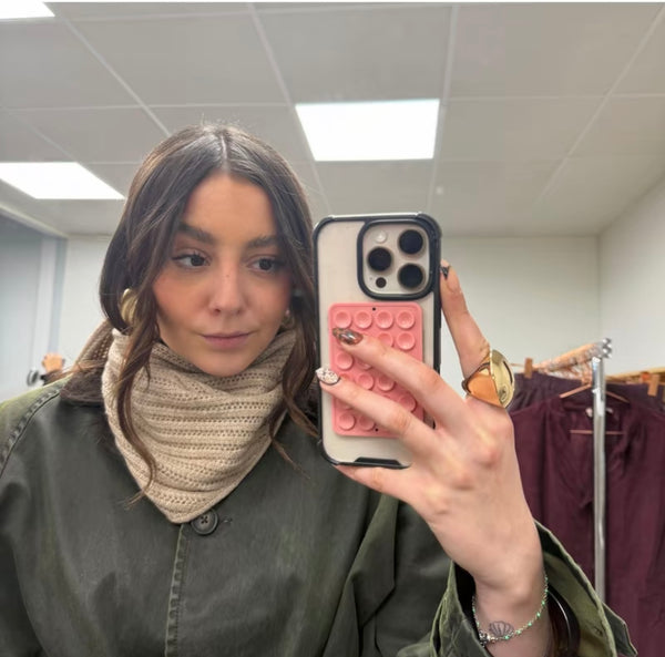 Écharpe Foulard Triangle Côtelée Hiver Chaude Mode Tendance pour Look Chaud et Tendance