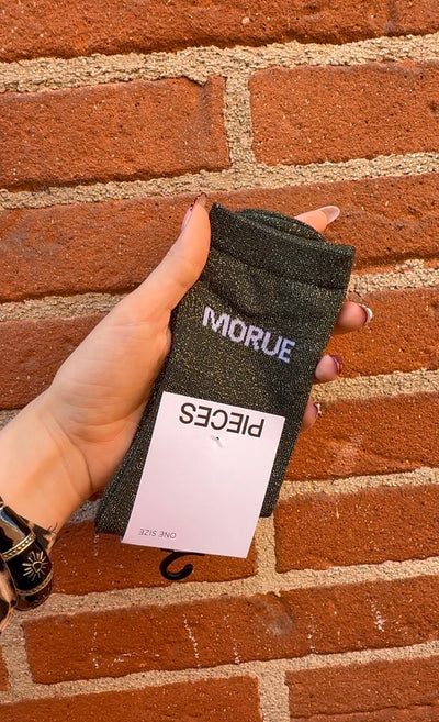 Chaussettes lurex mots