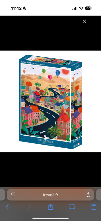 Puzzle Pièces & Peace 500 pièces