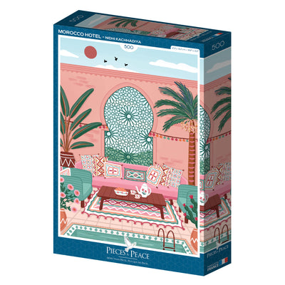 Puzzle Pièces & Peace 500 pièces