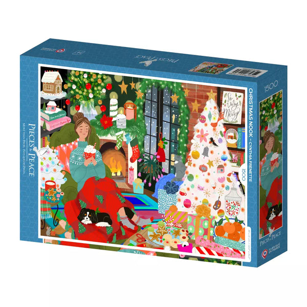 Puzzle Pieces & Peace Christmas Nook 1500 pièces