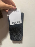 Chaussettes lurex paillettes couleur