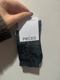 Chaussettes lurex paillettes couleur