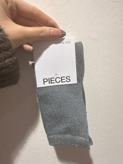 Chaussettes lurex paillettes couleur