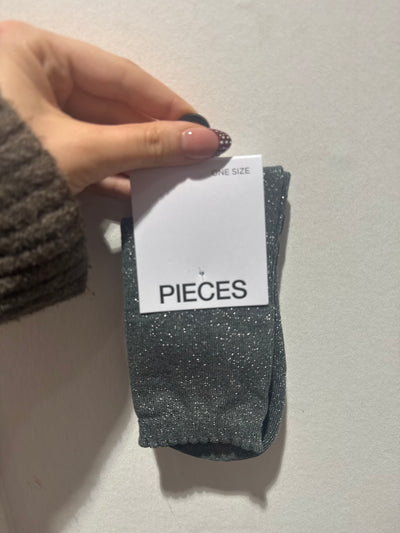 Chaussettes lurex paillettes couleur
