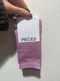 Chaussettes lurex paillettes couleur