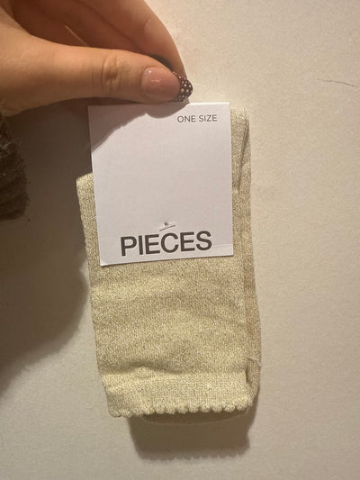 Chaussettes lurex paillettes couleur