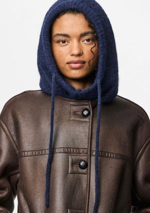 Cagoule marine chinée