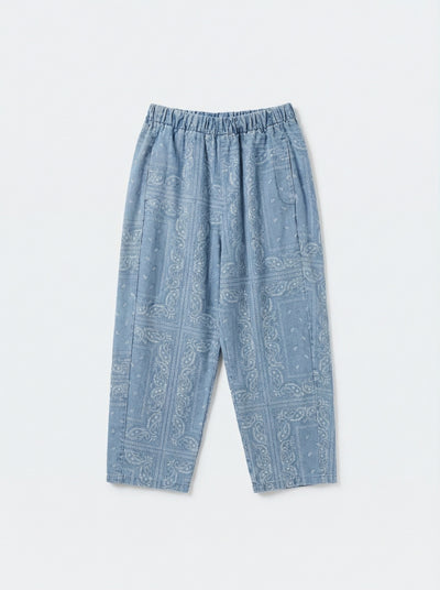 Pantalon Droit Bandana