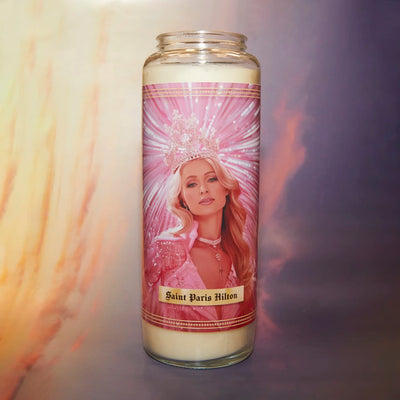 Bougie " Cierge " Star faite à main ( plusieurs choix )