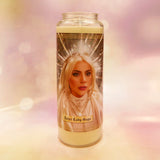 Bougie " Cierge " Star faite à main ( plusieurs choix )