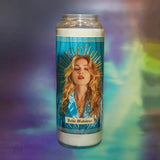 Bougie " Cierge " Star faite à main ( plusieurs choix )